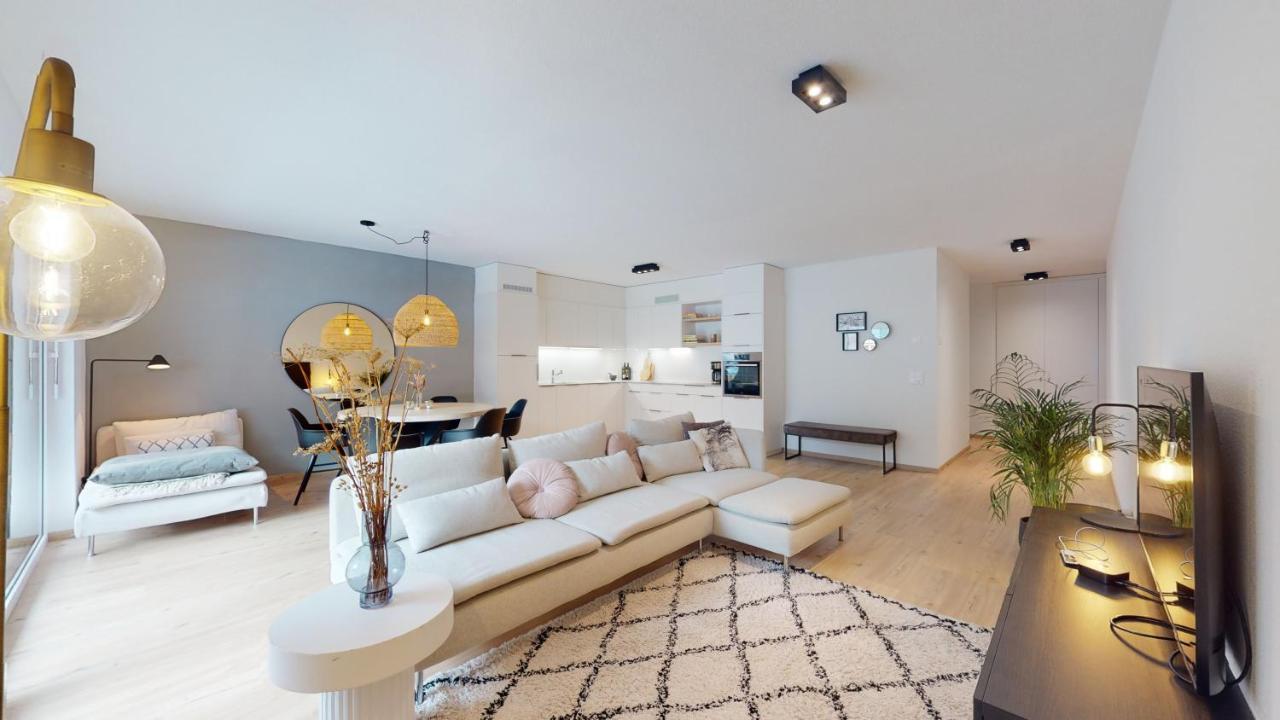 Sublime Modern Family Of 2 Bedrooms * Leukerbad